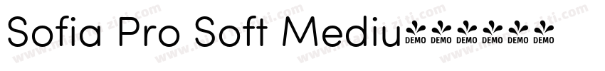 Sofia Pro Soft Mediu字体转换